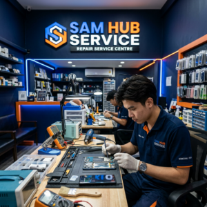 ช่างซ่อม Samsung Galaxy A15 5G เปลี่ยนจอ แบต ชาร์จ สายแพร ราคาถูก | Sam Hub Service บางนา กรุงเทพ