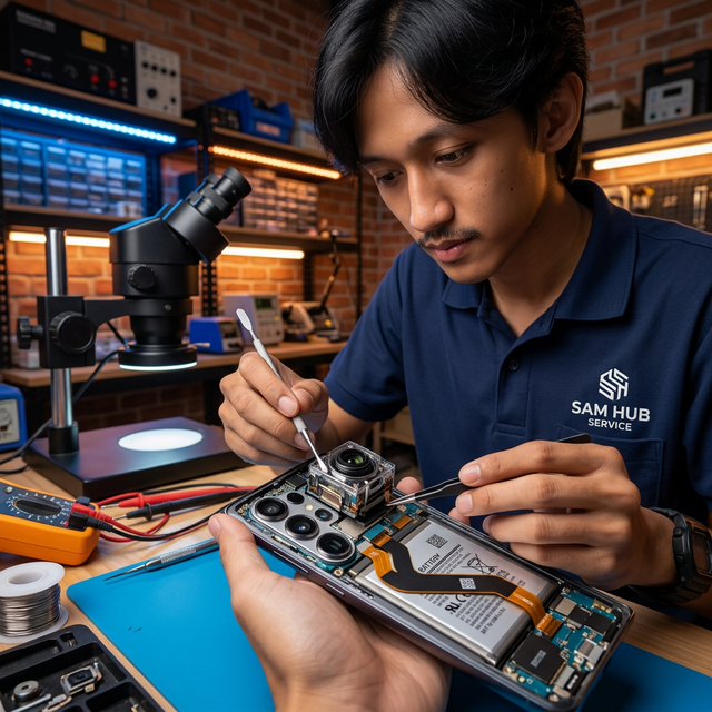 ซ่อมกล้อง Samsung ผู้เชี่ยวชาญ Sam Hub Service