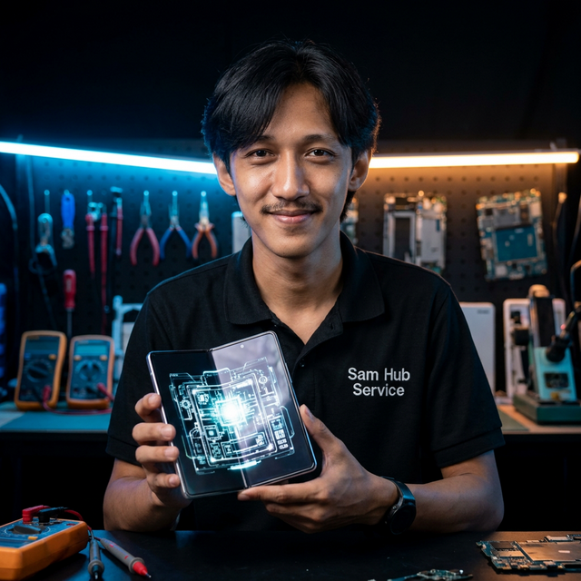 ซ่อม Samsung Z Fold ทุกรุ่น Sam Hub Service บางนา