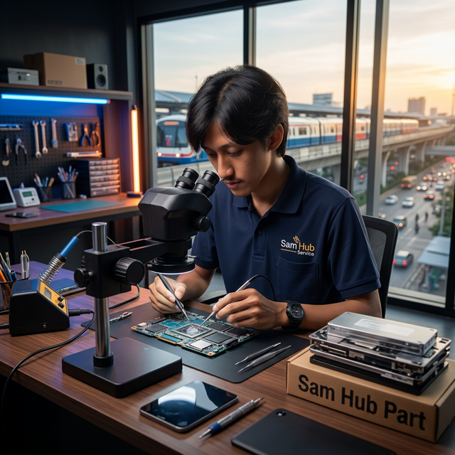 ช่างซ่อม Samsung บางนา อุดมสุข พระโขนง Sam Hub Service