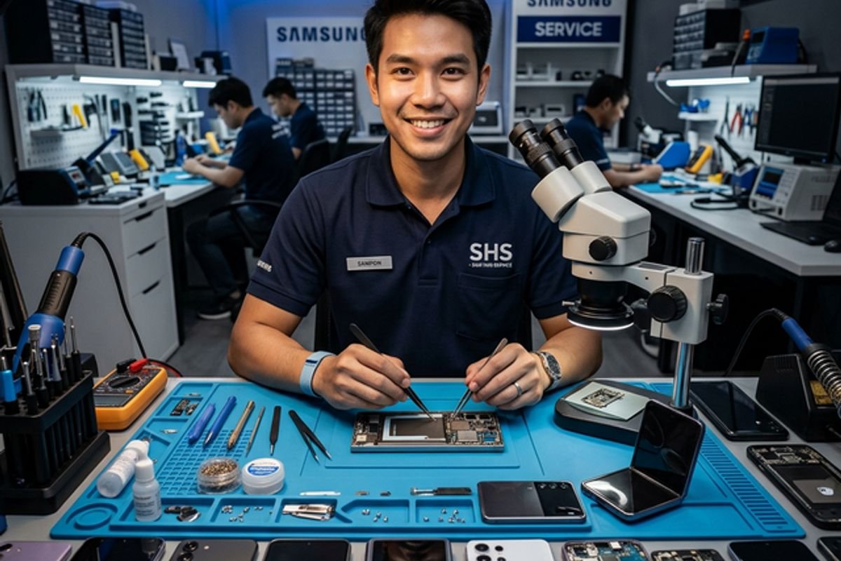 ซ่อม Samsung ทุกรุ่น ครบวงจร | Sam Hub Service บางนา