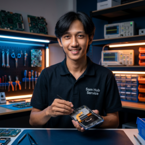 ซ่อม Samsung Z Flip 4 ราคา | Sam Hub Service ศูนย์ซ่อม Samsung