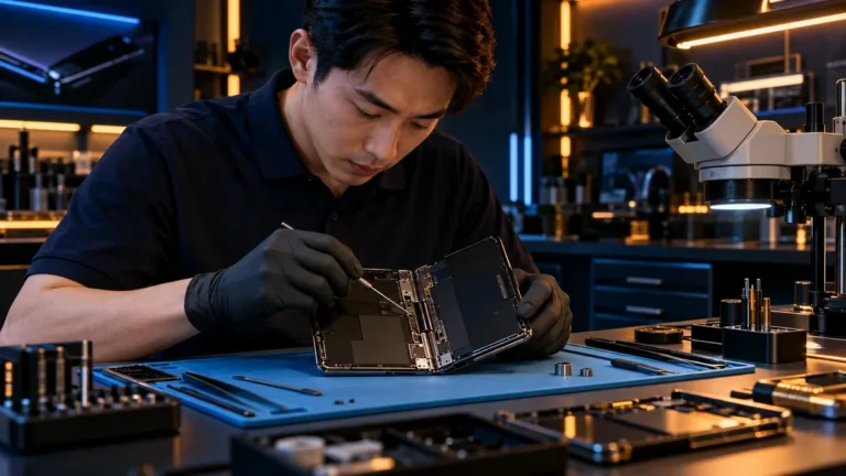ฟิล์มรอยพับ Samsung Z Flip — เปลี่ยนเองได้ไหม หรือต้องให้ช่างทำ?