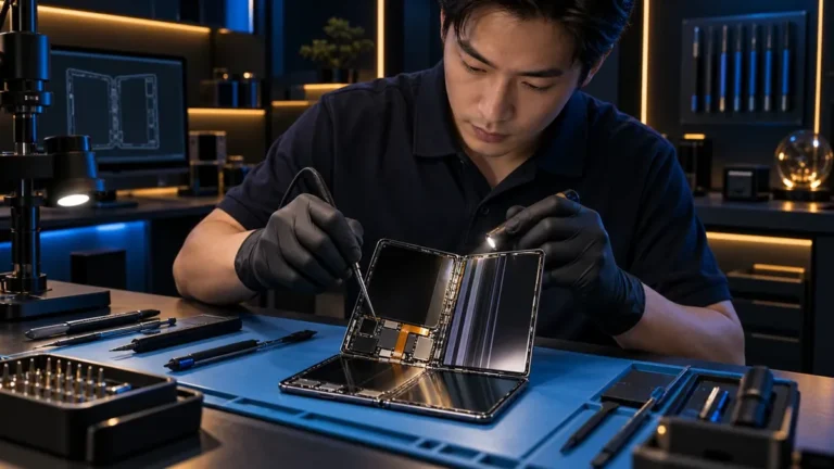 Samsung Z Fold / Flip บานพับฝืด กางไม่สุด — สาเหตุและวิธีซ่อม | Sam Hub