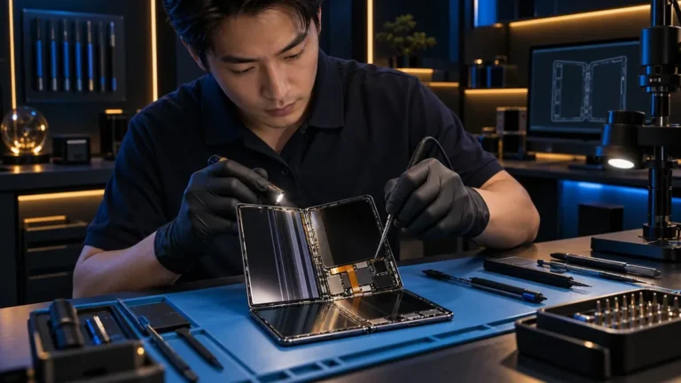 เปลี่ยนจอ Samsung ราคาเท่าไร 2025 – รวมทุกรุ่น S25, Flip, Fold