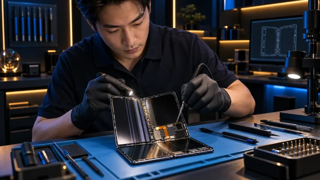 Sam Hub Service - foldflip - Samsung Z Flip พับแล้วดับ สาเหตุและวิธีแก้ที่ถูกต้อง